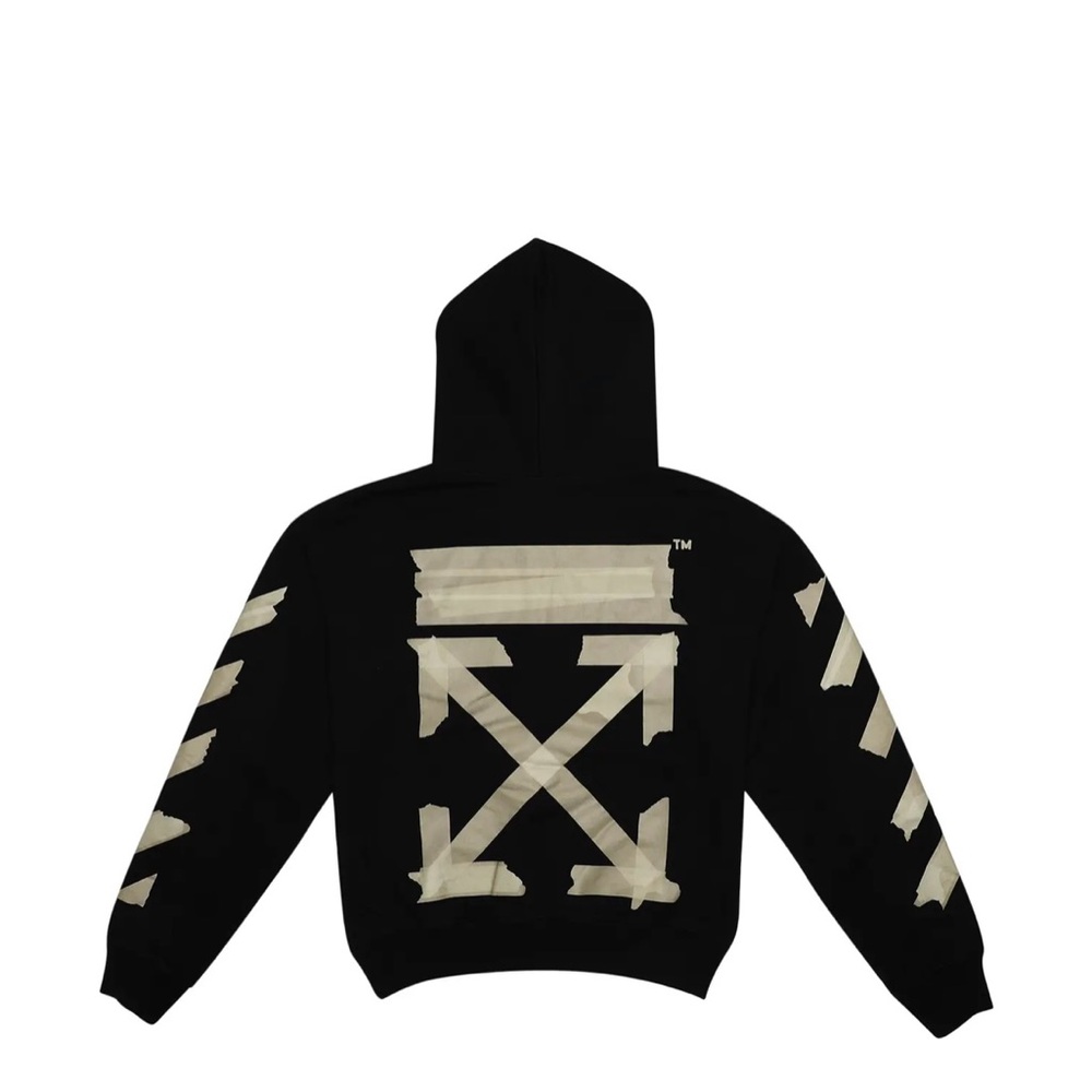 Off-White Black and Cream Men's Hoodie. NWOT. Never worn